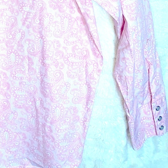 Wrangler long sleeve paisley top size XL - Picture 5 of 5
